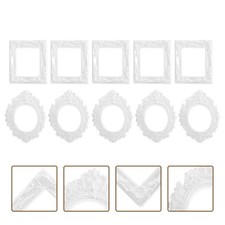 Marco de fotos de resina 10 piezas accesorios marco de fotos decorativo marco de fotos retro Digital Foto Frames price