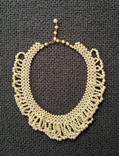 Collar estilo collar perla imitación vintage Pearl Collar price