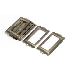 Archivador de biblioteca de oficina portaetiquetas para tarjetas marcos 85 mm x 42 mm 10 piezas Library Armario price