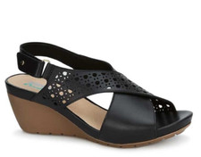 Sandalias para mujer zapatos negros Andrea Platform negras talla 8,5 Platform Zapatos price
