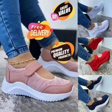 Zapatos informales para caminar súper suaves para mujer Tenis Sandalias de plataforma Zapatos Camina Platform Zapatos price