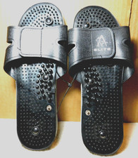 Sandalias Elite~Acopunture Mensaje Zapatilla Reflexología Negras Slippers y Sandals de mujer price