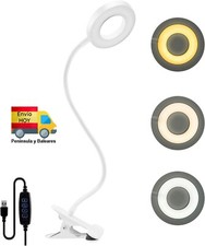 LAMPARA DE MESA LED ESCRITORIO CONTROL BRILLO PINZA DESPACHO OFICINA ENVIO HOY Oficina Escritorio Lámpara price