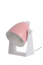 Lámpara De Escritorio Flexible De Metal Blanca Y Rosa 20,5 Cm E14 Oficina Oficina Escritorio Lámpara price