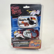 Cámara digital Speed Racer Mach 5 con software de edición 3 placas frontales de colección 2008 Digital Vídeo Editing price