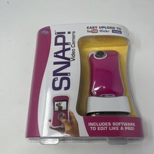 Snap! Cámara de video digital rosa software de edición digital recargable 1 GB nueva Digital Vídeo Editing price