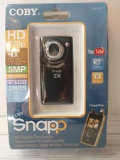 Videocámara Coby Snap Fotos Video Zoom Digital 4X Nueva Edición PlugnPlay para YouTube Digital Vídeo Editing price