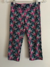 Leggings capri multi L 10/12 cintura elástica poliéster estampado niños niñas Capri Pantalones de niño price