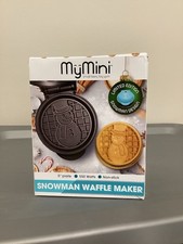 Gofrera muñeco de nieve edición limitada MyMini, 5", antiadherente Waffle Maker price