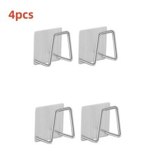 Paquete de 4 soportes de esponja adhesivos para fregadero de acero inoxidable juego organizador de carrito de cocina Cocina Esquina Set price