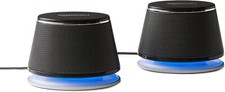Ordenador USB Plug-n-Play 2 altavoces para PC o portátil, Negro - Juego de 2 Ordenador Speakers price