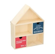 Mini Cajones de Madera Gabinete Estante Almacenamiento Organizador Unidad Cómoda Hogar Oficina Casa Oficina Cajón Unit price