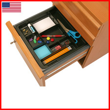 Bandeja de cajón expandible reciclada Offficemate 10 3/8 W - 16 W negra 26372 Oficina Cajón Unit price
