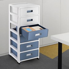 Organizador de escritorio de 6 cajones para suministros de archivos de oficina caja de almacenamiento hueco para el hogar nuevo Oficina Cajón Unit price