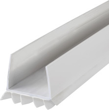 Sello inferior de puerta en forma de U Vinyl Cinch®, tapón de tiro para impermeabilización deslizable, Puerta Stopper price