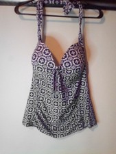 Traje de baño MERONA Halter blanco marino talla XL Tankini price