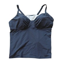 Tankini retro adelgazante a lunares azul marino Lands End para mujer talla 18 W vacaciones Tankini price