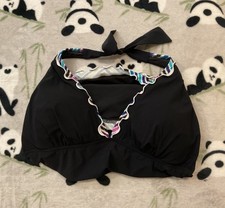 Camiseta Tankini Profile Gottex Pinwheel para Mujer Talla 16 Negra Cuello en V Halter Acolchada Tankini price