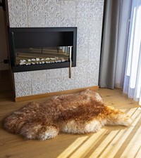 Alfombra Natural Piel de Cordero, Suave Piel de Oveja, Muchos Tamaños Alfombras Habitación de bebé alfombra price