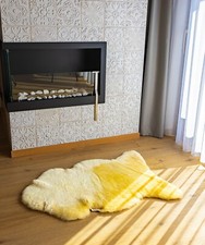 Alfombra Natural Piel de Cordero, Suave Piel de Oveja, Muchos Tamaños Alfombras Habitación de bebé alfombra price