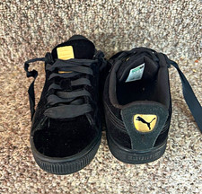 Zapatillas deportivas PUMA negras de gamuza de caña baja con cordones código de estilo 366385 03 Sneakers price