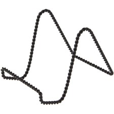 Soporte de caballete de alambre negro trenzado Bard's, 4" H x 3,5" W x 5,5" D Easel price