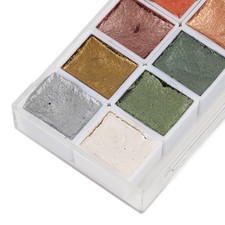 12Pcs Watercolor Paint Set Retro Metal High Pigment Art Supplies For Student CEL Watercolor Pintura price