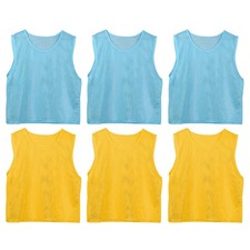 Chaleco de entrenamiento de fútbol 6 piezas ropa deportiva chalecos para niños práctica de baloncesto Vest de niña price