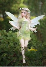 OB11 BlytheOB24 1/6yosd 1/4MSD BJD Conjunto de Ropa Verde Selva Elfos Flor Hada Bebé Mevlut Outfit price
