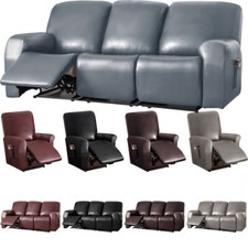 Fundas de sofá reclinables de cuero PU impermeables elásticas protectoras de muebles Sofa Cama price