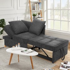 Sofá cama otomano plegable de tela transpirable Lovesaet 4 en 1 para dormir⭐ Sofa Cama price