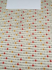 Joann Telas Amarillo Claro Caída en el Aire Hojas 27" x 43" NUEVO Fabrics price