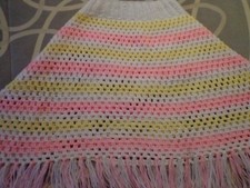 Poncho de niña. Multicolor. Cuello semicisne. Usado. Mira mis otros artículos. Poncho de niña price