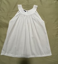 Blusa Top Oscar de la Renta Niñas Sin Mangas - 100% Algodón - Talla 10 Y Tunic de niña price
