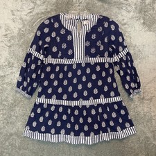 Vestido túnica Vineyard Vines niñas flor de hoja en capas S Preppy costero náutico Tunic de niña price