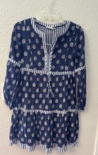 Túnica/vestido Vineyard Fleur De Leaf talla pequeña Tunic de niña price
