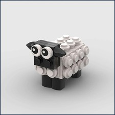 Lindos y Creativos Pequeños Animales Ovejas Bloques de Construcción Juguetes, Dibujos Animados Regalos para Mascotas Legos (Building Juguetes) price