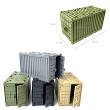 Contenedor de envío de carga para bloques de construcción de ladrillos de juguete mini figuras militares Legos (Building Juguetes) price