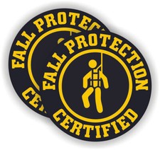 Calcomanía adhesiva de sombrero duro con certificación de protección contra caídas Fall Protection Equipamiento price