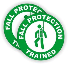 Calcomanía adhesiva de sombrero duro entrenado con protección contra caídas Fall Protection Equipamiento price