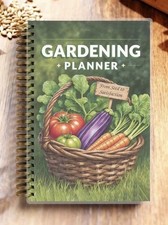 CUADERNO ESPIRAL PLANIFICADOR JARDÍN A5 Diseño de Diseño y Organizador Planificador Mensual Planner price