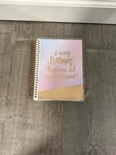 Planificador mensual espiral oro rosa: calendario mensual en blanco; cubierta degradada pastel Planner price