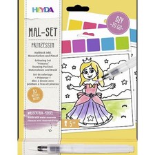 Juego de pintura acuarela Heyda 11 piezas - princesa Painting Suministros price