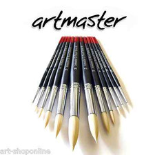 Pinceles de pintura al óleo de calidad profesional Artmaster tamaños redondos Painting Suministros price