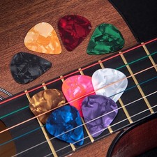 Selecciones de guitarra de instrumentos musicales de alta calidad selecciones de celuloide 0,46 mm Musical Instrument Accesorios price