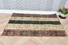 Alfombra vintage de 2,2x3,2 pies, alfombra de lana turca Ombré verde Turca- Style Inodoro price