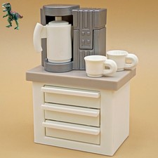 Playmobil cafetera-mesita mesa-armario cajones-maquina de cafe-cafeteria-oficina Oficina Mesita price