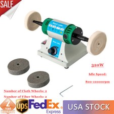 Amoladora de banco de velocidad variable pulidora de joyas pulidora artesanal Polisher/ Polishing Máquina price