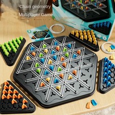 Juego de Ajedrez Geométrico con Bandas Elásticas Cadena Triángulo Gatillo para Niños y Adultos Juegos For Adults price