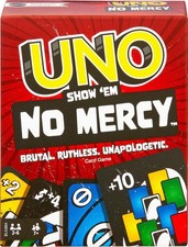 Juego de cartas mattel UNO Show em No Mercy para niños, adultos y noche familiar, fiestas Juegos For Adults price